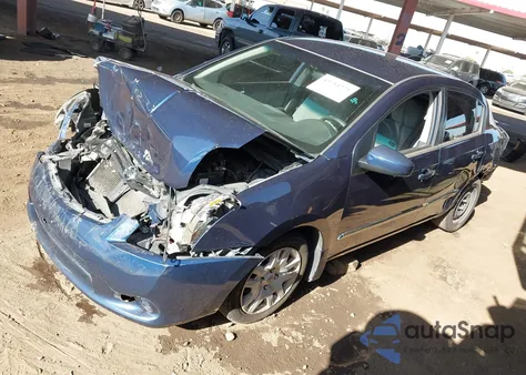 2012 Nissan Sentra 2.0 S из США, поврежденный, VIN 3N1AB6AP4CL654099